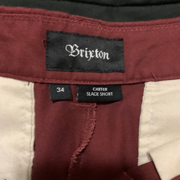 Maroon Braxton Shorts - Picture 2 of 2